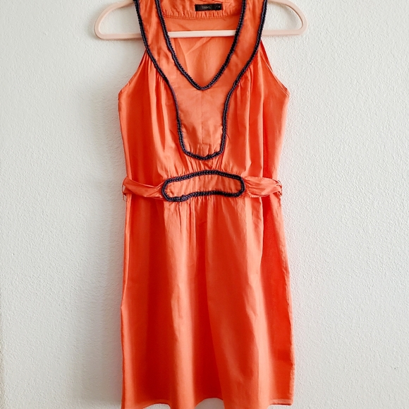 THML Dresses & Skirts - THML Boho Braided Tie Back Dress